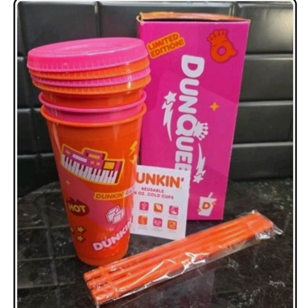 Dunkin' Limited Edition Reusable Cups